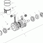 500 XC SP - S02NP5CSB Поршень и коленвал