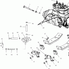 600 RMK 136 BUILT BEFORE 3/1/01 - S02NJ6ES Крепление двигателя