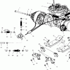 700 XC SP - S02NP7CSA Крепление двигателя