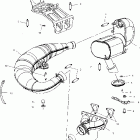 600 RMK 136 BUILT BEFORE 3/1/01 - S02NJ6ES Выхлопная система