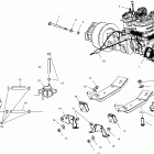 600 CLASSIC TOURING - S02ST6ES Крепление двигателя