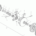 800 XC SP STOCK - S02NP8CSA Drive clutch (electric start models)