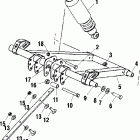 800 RMK F/O 144см - S02NK8CS Front torque arm