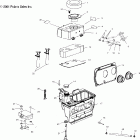 800 XC SP STOCK - S02NP8CSA Воздушный фильтр