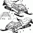 500 XC SP - S01NP5CSA Наклейки
