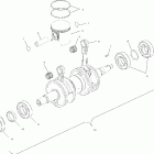 600 CLASSIC EDGE -S01ND6DS Поршень и коленвал