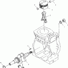 120 XC SP - S01WB1AS Поршень и коленвал