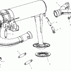 500 INDY - S01NB4BS Глушитель