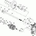 500 INDY - S01NB4BS Приводной вал