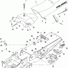 INDY 340 TOURING - S01LT3AS Tunnel and seat