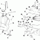 500 CLASSIC TOURING - S01ST4BS Oil tank  /  air box