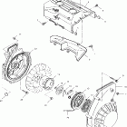 SUPERSPORT EDGE - S01NB5BSA Blower housing & recoil starter