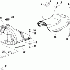 700 CLASSIC - S01SD7AS Seat and gas tank