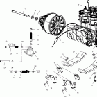 500 XC SP - S01NP5CSA Крепление двигателя