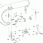 500 CLASSIC TOURING - S01ST4BS Глушитель