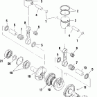 500 CLASSIC TOURING - S01ST4BS Поршень и коленвал
