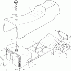 TRAIL TOURING - S00ST5BS Seat and gas tank