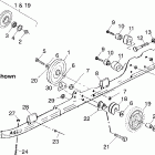 EURO SPORT TOURING - E00SD5BU Rail mounting (suspension)
