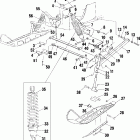 EURO SPORT TOURING - E00SD5BU Front suspension and ski