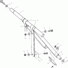 600 TOURING - S00ST6ES Front torque arm