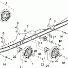 TRAIL RMK - S00SR5BS Rail mounting suspension