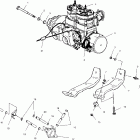 500 XC - S00SB5AS Крепление двигателя