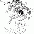 800 RMK - S00SR8BSA Крепление двигателя
