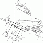 TRAIL TOURING - S00ST5BS Front torque arm