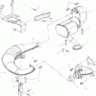 600 TOURING - S00ST6ES Глушитель