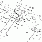 500 INDY - S00SB4BS Rear torque arm