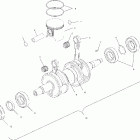 700 RMK - S00SR7AS Поршень и коленвал