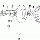 EURO SPORT TOURING - E00SD5BU Привод сцепления