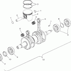 700 XC - 099SB7AS Поршень и коленвал