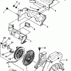 INDY 340 DELUXE - 099LD3AS Blower housing & recoil