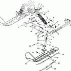 INDY 340 DELUXE - 099LD3AS Front suspension and ski