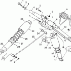 CLASSIC TOURING - 099ET4BS Rear torque arm