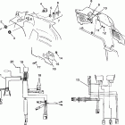 800 XCR - 099AB8AS Console and wire harness