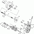 INDY 340 DELUXE - 099LD3AS Приводной вал