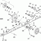E99SS7AU EUROPEAN 700 SKS Rail mounting (suspension)