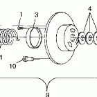 600 XC SP - 099SP6DS Привод сцепления
