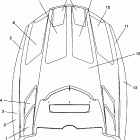 800 XCR - 099AB8AS Капот