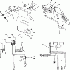 700 XCR - 099AB7BS Console and wire harness