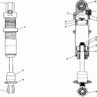 800 XCR - 099AB8AS Fox shock