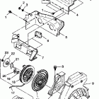 INDY 340 TOURING - 099LT3AS Blower housing & recoil