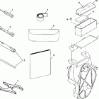 700 XCR - 099AB7BS Tool kit / box