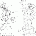 E99SS7AU EUROPEAN 700 SKS Масляный бак и воздуховод