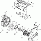 SUPER  - 099SB5BS Blower housing & recoil starter