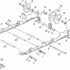 600 XC SP - 099SP6DS Подвеска