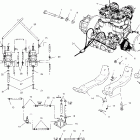 440 XCR SP - 099NX4CS Крепление двигателя
