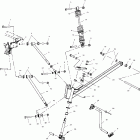 440 XCR SP - 099NX4CS Передняя подвеска